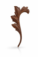 antikes Eisen Ornament aus