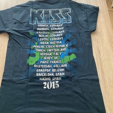Kiss Tour Shirt 2015 sehr gut erhalten Größe M