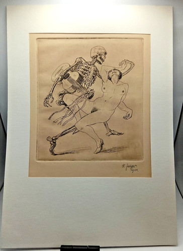 Hans jäger radierung 1911 - hans,