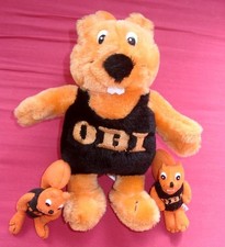 3 x OBI Hörnchen OBIHörnchen