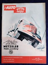 AMS Auto Motor Sport 22/1954 Das Goggomobil, Brütsch Mopetta, Lloyd 1955