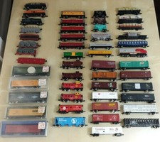 N Scale Locomotive, Box, Flat