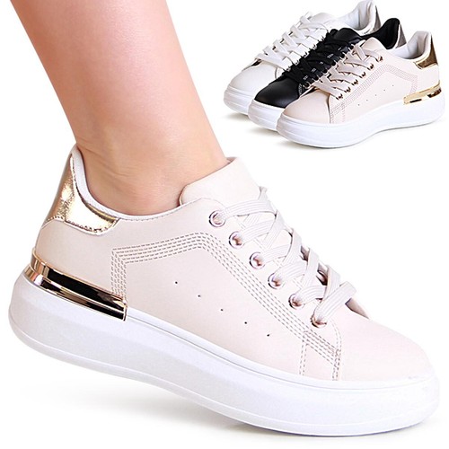 Damenschuhe plateau sneaker - plateau,