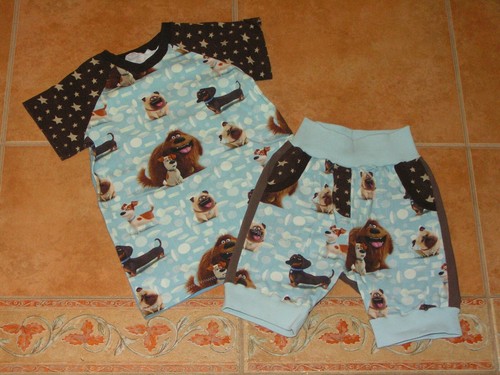 Handmade sommer set shirt - sommer, t-shirt