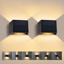 Solar Cube Wandlampe LED Solar