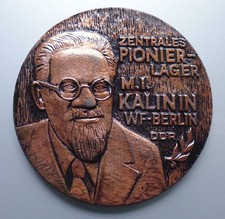 Medaille - DDR - Zentrales Pionier Lager - Kalinin - WF - Berlin