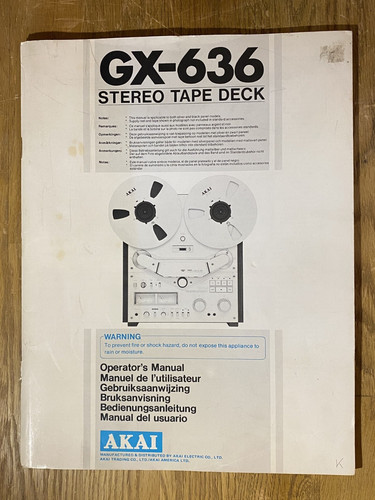 Bda akai 636 original - -,