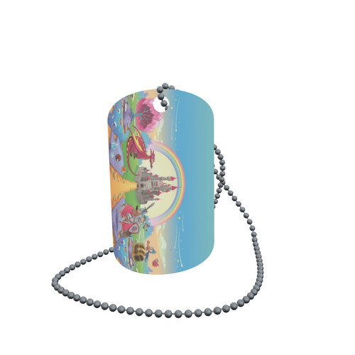 Dog tag flagge ritter mit - dog,