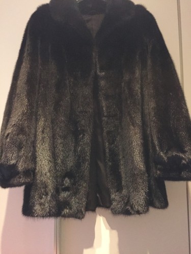 Saga mink nerz pelzmantel - nerz,