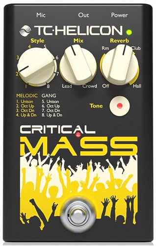 Helicon critical mass vocal - tc-helicon,