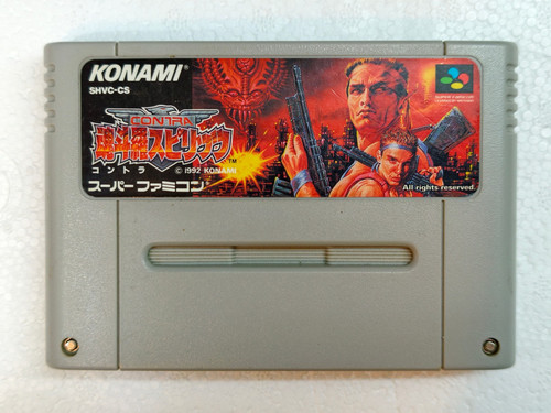 Snes sfc contra spirits - sfc,