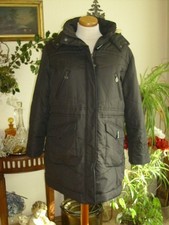 Schwarze  Damen-Longjacke bzw