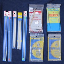 Stricknadeln Rundstricknadeln Konvolut neu und gebraucht OVP