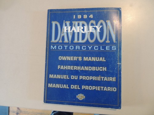 Harley davidson fahrerhandbuch - harley-davidson,