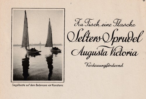Selters sprudel auguste - -,