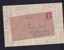 Dt. Reich Brief 1944 Leipzig nach Litzmannstadt Polen Poland