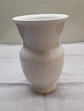 KPM Berlin Porzellan Vase HALLE 0 Weiß Margarete Friedlaender Entwurf 1. Wahl