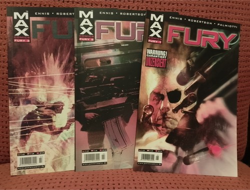 Garth ennis fury marvel - fury, 1-3