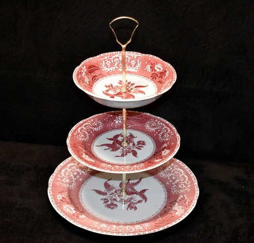 Spode camilla pink etagere - pink,