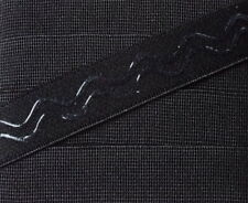 2 m Gummiband 2,50€/m Anti Rutsch mit Silikon schwarz Breite 20 mm Gummi Band