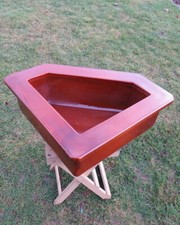 Futtertrog Schweinetrog EUSKIRCHEN gestempelt Steinzeug Pflanzgefäß Ecktrog