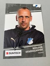 HOLGER STANISLAWSKI TSG 1890 Hoffenheim DFB signed Autogrammkarte 10x15 