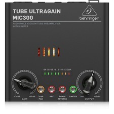 Behringer MIC300 Tube Ultragain - Studio Preamp
