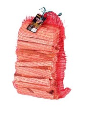 Anfeuerholz im Sack getrocknet
