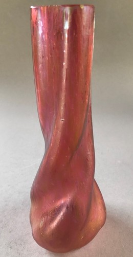Jugendstil glas vase - glas,
