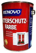 Wetterschutzfarbe Schwedenrot
