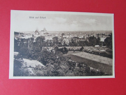Alte blick auf erfurt - ak,
