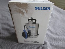 Abwasser Pumpe Sulzerr Coronada 250 W/KS aus Edelstahl mit Schwimmerschalter