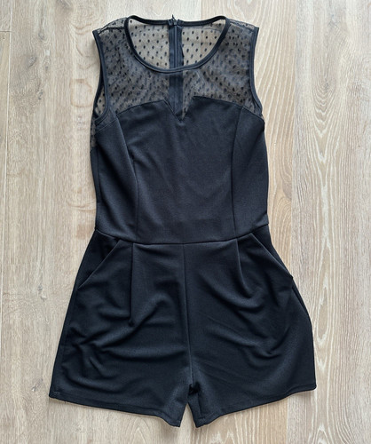 Eleganter jumpsuit schwarz - ,