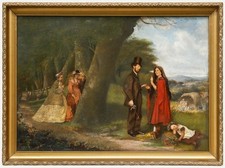 Ölmalerei Aus Dem 19