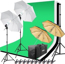 Fotostudio Set mit Greenscreen