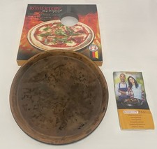 Original RÖMERTOPF BBQ Pizzastein / Backstein 32cm Keramik feuerfest Grill Ofen