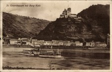 Ak St. Goarshausen am Rhein
