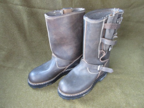True vtg biker buckle boots - biker,