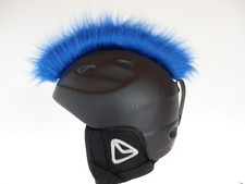 Irokese Helm Skihelm NEU blau