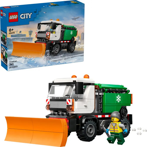 Lego city 60490 schneepflug - city,