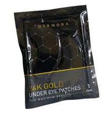 Augenkonturenmaske. Patch 24K