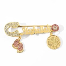 Nazar Mashallah Geburt Baby Brosche Anhänger Anstecknadel Mitbringsel Geschenk