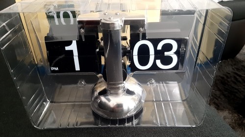 Flip clock uhr 70er - clock, jahre