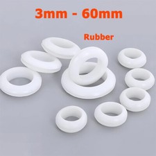 3mm 80mm weiß gummi - weiß,