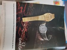 OMEGA CONSTELLATION QUARTZ CHRONOMETER advert TIME 1981 Nov.