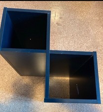 CD-Einsatz für IKEA KALLAX Regal, schwarz