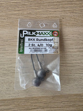 Pilkmaxx BKK Rundkopf Jig 4/0 - 10g - 2 Stück Packung