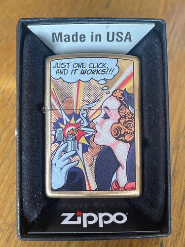 Windy girl zippo feuerzeug - windy, neu