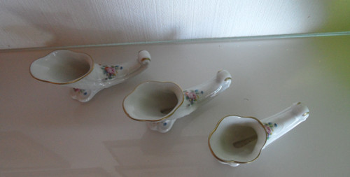 Lindner porzellan - 3x,