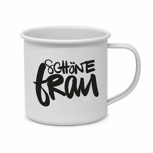 Ppd schöne frau metal - mug, d@h